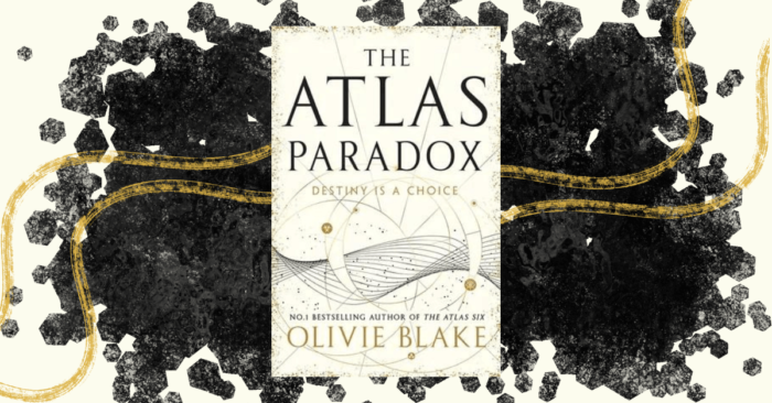 Image shows the cover of The Atlas Paradox by Olivie Blake